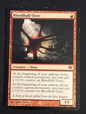 1x Bloodhall Ooze (50) Conflux MP MTG Magic the Gathering x1 MKE - Image 1 of 2