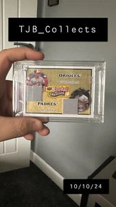 Cal Ripken Jr und Tony Gwynn Combo Collection 2023 Jersey Fusion (Game Worn) - Bild 1 von 3