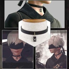 Game NieR: Automata 9S YoRHa No. 9 Type S Choker Cosplay Props Necklace Pendant
