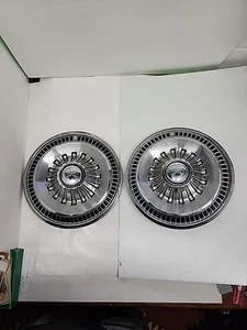 Pair 1965 - 1966 Ford Fairlane Hubcap 14" Wheel Cover - Picture 1 of 5