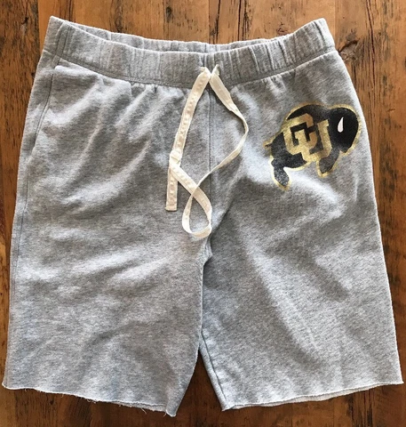 Colorado Buffaloes CU Buffs Victorias Secret Pink Gray Shorts Womens Size Small Cover