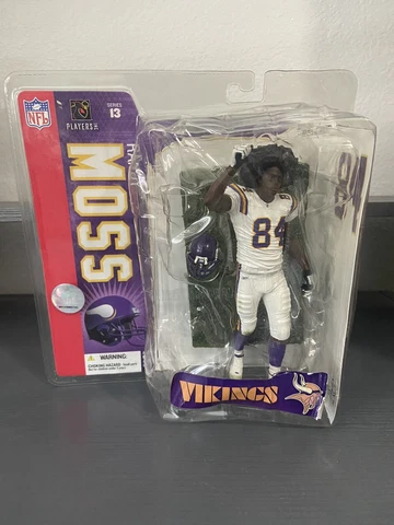 McFarlane NFL Series 13 Randy Moss Minnesota Vikings Variant Package Damage Cover