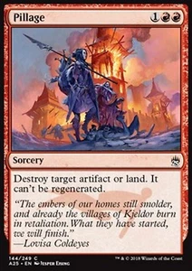 MRM ENGLISH 4x Pillage MTG magic M25 - Picture 1 of 1