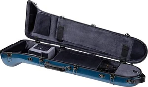 Crossrock F-Trigger & Straight Trombone Hard Case with Backpack Straps - Picture 1 of 24