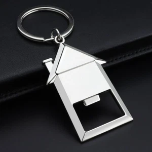 House Creative Beer Bottle Cap-Shaped Advertising Bottle Opener Keychain Gift。 - Picture 1 of 2