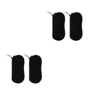 2 PCS Sunglasses Storage Bag Travel Eyeglasses Case Eyewear Pouches - Picture 1 of 12