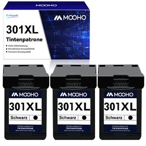 XXL Druckerpatronen für HP 301 301 XL DeskJet 3050 2540 2050 1050 1510 2510 1000 - Bild 1 von 12