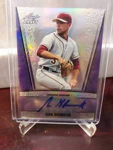 2011 Leaf Metal Draft Prismatic Blue #SG2 Sean Gilmartin Autograph #22/25 - Picture 1 of 4