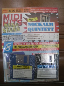 MIDI HITS Nr.27 Nockalm Quintett Mega-Stars 8 Songs GM MIDIFILES Neu,orig.verp. - Bild 1 von 2