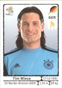 2012 Panini Euro Cup Stickers #230 Tim Wiese
