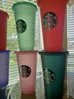 Starbucks Reusable Color Change & Glitter Cold Cups 24Oz/Venti Size