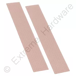 Paquete de 2 almohadillas térmicas Grizzly Minus Pad 8 almohadilla térmica de rendimiento 120 x 20 x 0,5 mm - Imagen 1 de 3