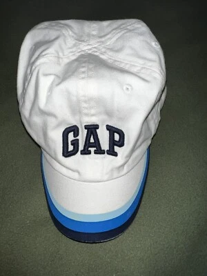 Gorra de béisbol blanca GAP para bebé niño pequeño 18-24 meses 100 % algodón Foto 1 de 3