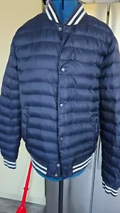 TOMMY HILFIGER DOWN BLUE BOMBER/PUFFER JACKET SIZE SMALL - Picture 1 of 5