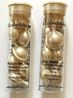 ELIZABETH ARDEN ÁCIDO HIALURÓNICO Cápsulas de ceramida HydraPlumping Suero 14 cápsulas Foto 1 de 3
