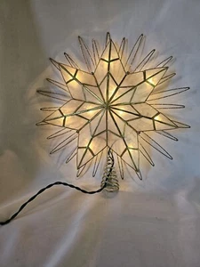 Kurt Adler Lighted Star Tree Topper - Picture 1 of 4