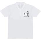 'Tennis Girl' Adult Polo Shirt / T-Shirt (PL036350)