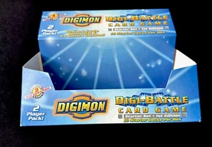 *EMPTY BOX* Digimon Digi Battle 2 Player Trading Card Starter Deck 1st Edititon - Picture 1 of 4