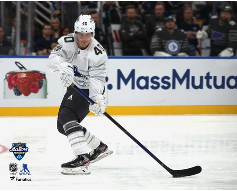 Elias Pettersson Vancouver Canucks Unsigned 2020 NHL All-Star Game 8 x 10 Photo Cover