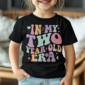 In My Two Year Old Era Toddler T-shirt, 2nd Birthday Gift, Toddler Bday - Picture 1 of 10