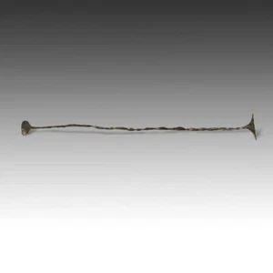 MONEDA PENIQUE HIERRO KISSI GENTE SIERRA LEONA ÁFRICA OCCIDENTAL SIGLO XX. - Imagen 1 de 3