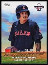 2023 Topps Pro Debut MIKEY ROMERO #FF-11  Baseball  SALEM RED SOX