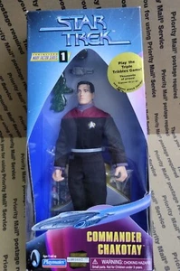 Playmates Toys Star Trek Voyager Warp Factor Series 1 Commander Chakotay Action - Picture 1 of 2