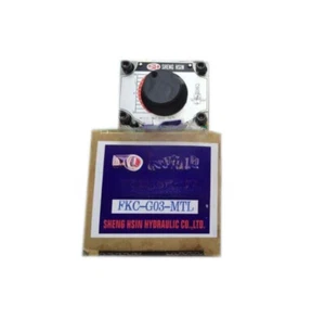 1 PIEZA NUEVO AJUSTE PARA VÁLVULA REGULADORA DE VELOCIDAD FKC-G03-MTL - Imagen 1 de 3