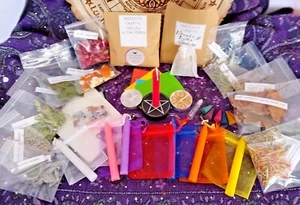 Witch's Spells Starter Kits Hand Crafted in 3 sizes boxes WiccanPagan Baby Witch - Picture 1 of 9