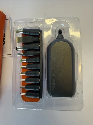 Cargador para portátil Onn Universal 65W con 10 puntas intercambiables Foto 1 de 4