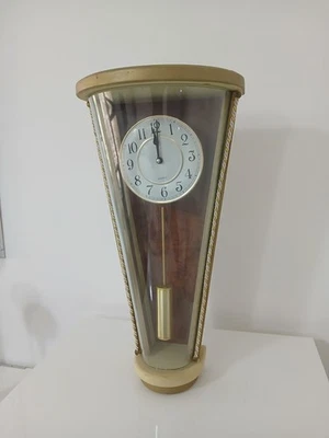 Orologio a Pendolo da Muro Parete in Legno Vintage 55 cm - Immagine 1 di 4
