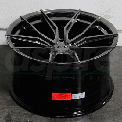 19x10 Chromium Black Wheels XXR 559 5x114.3 20 (Set of 4)  73.1 - Image 1 of 4