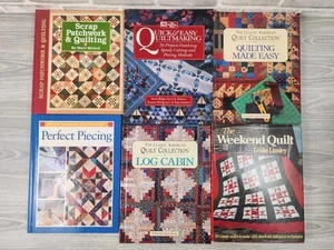 Mixed Lot of 6 Hardcover Quilting Books (1) - Picture 1 of 18