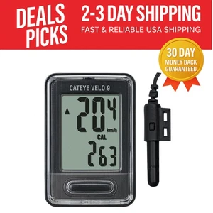 Leichter Velo kabelgebundener Fahrradtacho mit langem Akku und Statistik-Tracking - Bild 1 von 10