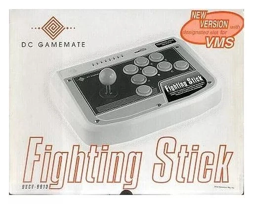 Dreamcast Used  Hard Fighting Stick Dsv-9913 Vintage SEGA JPN Limited Edition Ra - Image 1 of 1