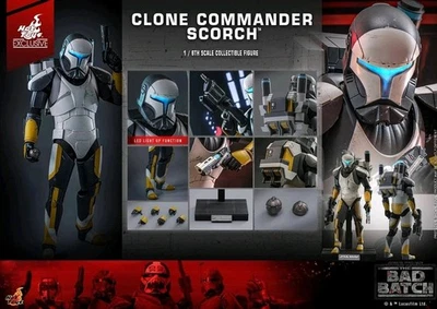 Фигурка Star Wars Hot Toys TMS130 Commando Scorch масштаб 1/6 СОВЕРШЕННО НОВАЯ ЗАПЕЧАТАННАЯ - Изображение 1 из 2