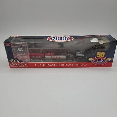 Réplica Racing Champions NHRA 1:24 Dragster Gary Scelzi “Chase The Race” Foto 1 de 4