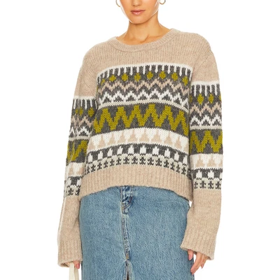 Suéter Terciopelo 'Makenzie' Verde Alpaca Talla XS Foto 1 de 4