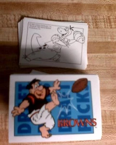 1993 Flintstones Football Cardz you Pick ! - Picture 1 of 1