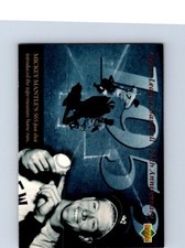 BASEBALL CARD UPPER DECK 1994 MLB 125th ANNIVERSARY NY YANKEES MICKEY MANTLE #72