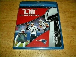 NFL SUPER BOWL LIII CHAMPIONS - NEW ENGLAND PATRIOTS - BLU-RAY - NEW - SEALED - Foto 1 di 2