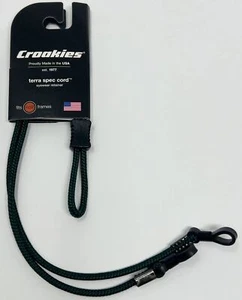 Croakies Terra Adjustable SPEC END Sunglasses Retainer, 24" x 3.2mm Hunter Green - Picture 1 of 2