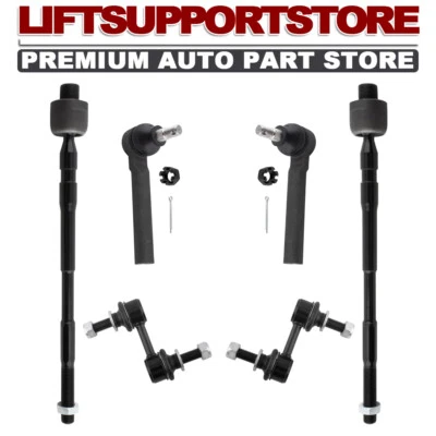 6PCS Front Sway Bar Link Inner Outer Tie Rod Ends For Subaru B9 Tribeca WRX STI - Image 1 of 4