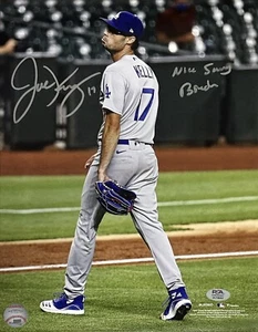 JOE KELLY SIGNED 11X14 POUTY FACE VS CARLOS CORREA PHOTO NICE SWING BITCH" S PSA - Picture 1 of 4