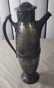 Antik L.Y.C. Larchmont Yacht Club NY Trophy Poole EPNS Martini Cocktail Shaker - Bild 1 von 13