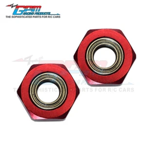 GPM Upgrades Aluminium Front Wheel Hex Adapter With Bearing For TAMIYA DT-03 - Picture 1 of 15