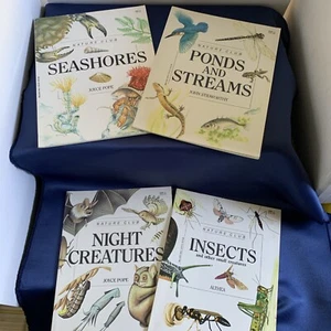 Nature Club Joyce Pope Althea 4 Picture Book Lot Nature Education Vintage - Picture 1 of 18