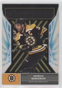 2021-22 SPx Radiance F/X Gold /50 Patrice Bergeron #RFX-10