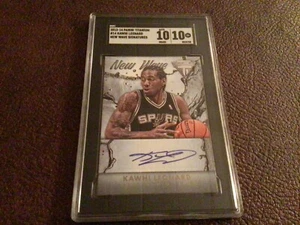 2013-14 Panini Titanium New Wave Signatures Kawhi Leonard #14 SGC 10 - Bild 1 von 3