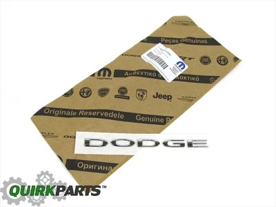 2015-2019 DODGE CHALLENGER REAR CHROME EMBLEM NAMEPLATE BADGE OEM MOPAR GENUINE - Image 1 of 4